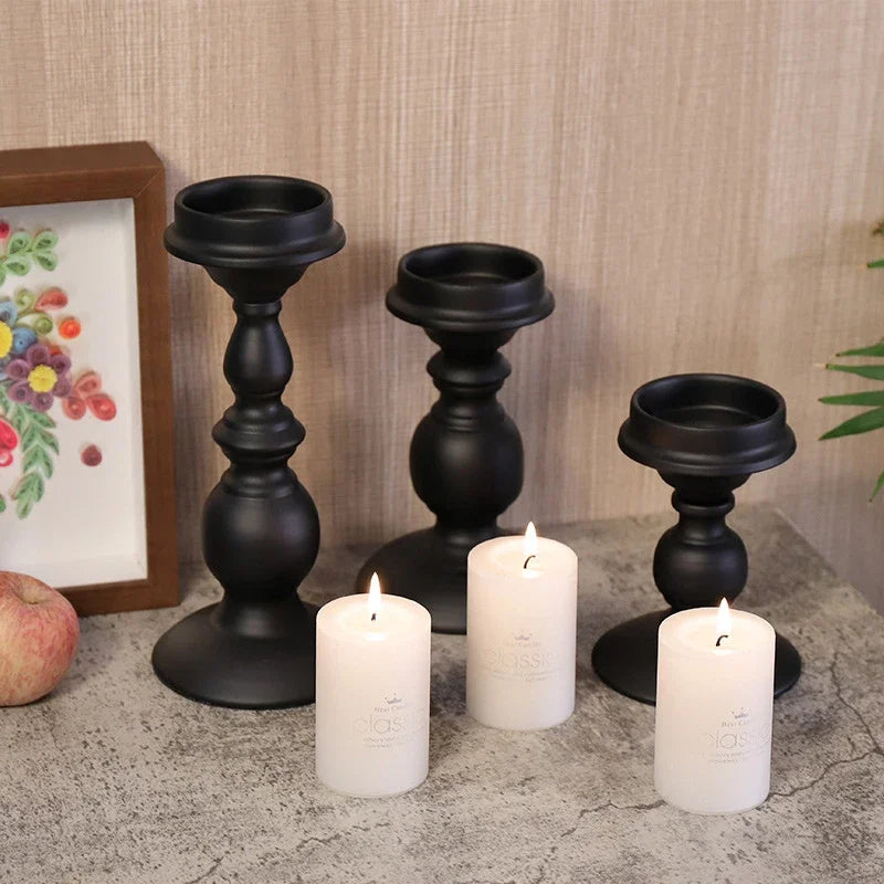 Nordic Style Iron Candle Holder
