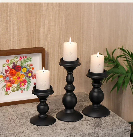 Nordic Style Iron Candle Holder