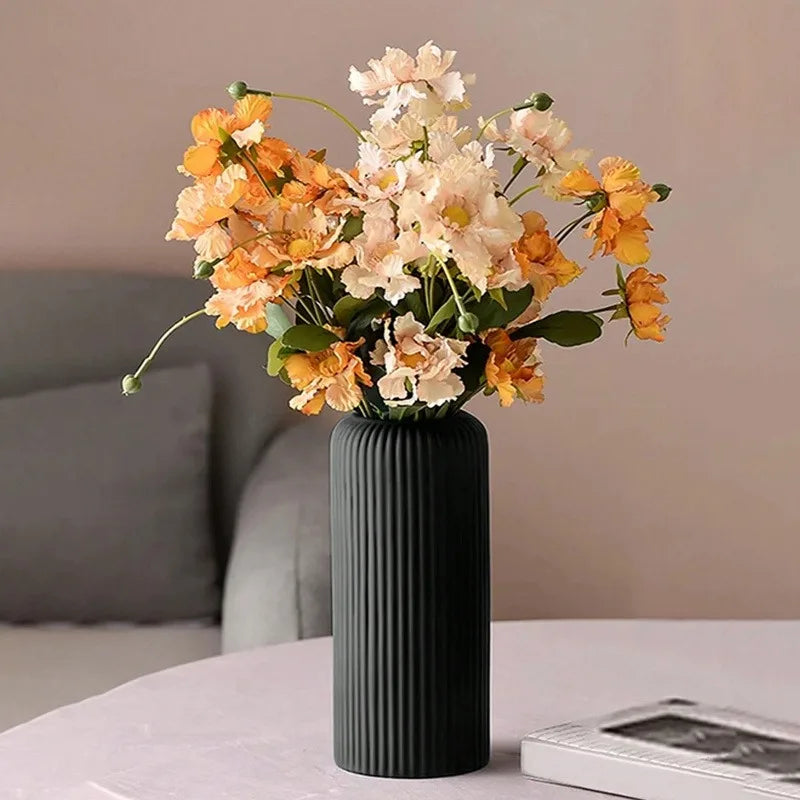 Chic Striped Vase